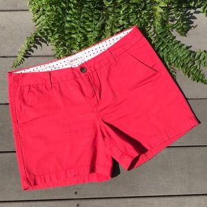 Nantucket Red Merona 100% Cotton Shorts